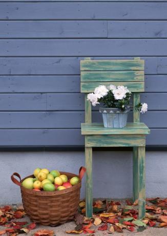 Mobilier de grădină colorat