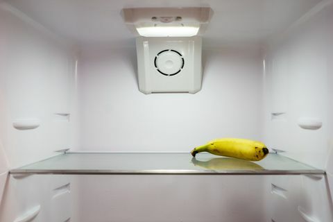 Grosime de banane proaspete în frigider