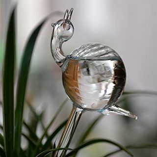 Auto-udare din sticlă transparentă suflată manual 