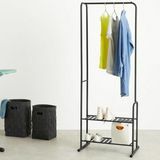 Kane Steel Garment & Storage Rack, negru