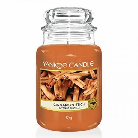 Lumânare cu borcan mare Yankee Candle Cinnamon Stick