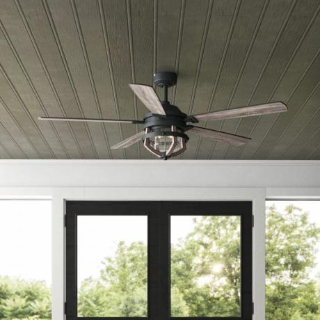 Ventilator de tavan standard cu 5 lame LED Gil
