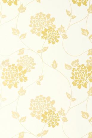 Tapet Isadore Camomile Yellow White Floral £ 44