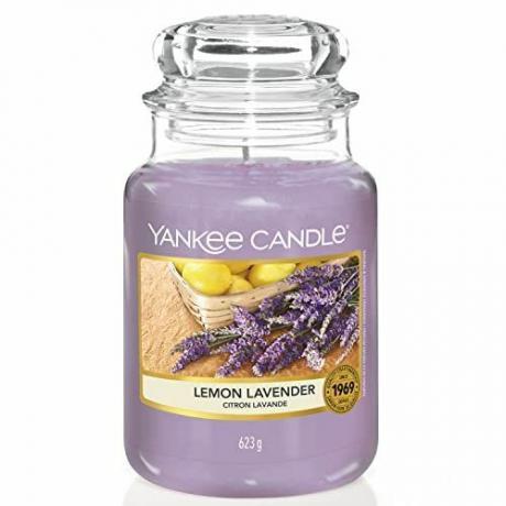 Lumânare Yankee Candle Lemon Lavender Borcan mare 