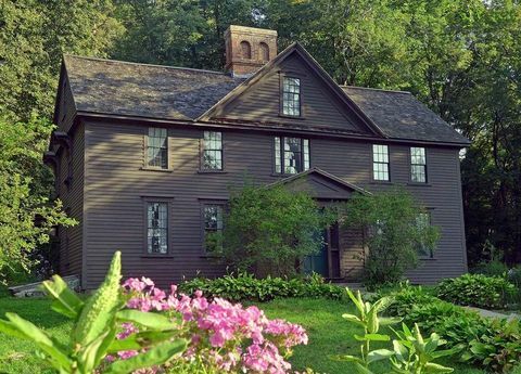 Louisa May Alcott's Orchard House din Concord, Massachusetts