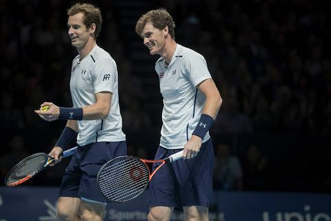 Andy și Jamie Murray - meci de tenis de dublu