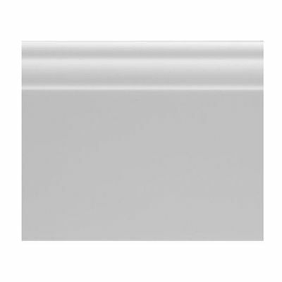 5523 29/64 in. x 3-1 / 4 in. x 8 ft. Turnare din bază compusă din culoare albă din PVC