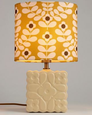 Lampă de masă ceramică Orla Kiely Juniper Stem, galbenă