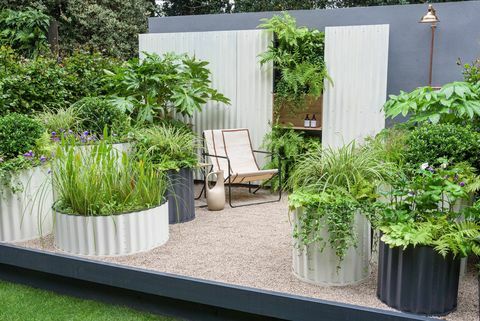 rhs chelsea flower show 2021 container gardens