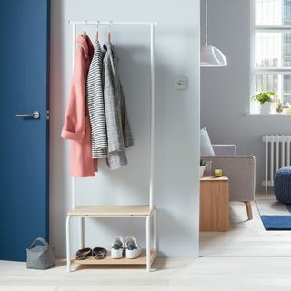 House by John Lewis Slimline Clothes Rail