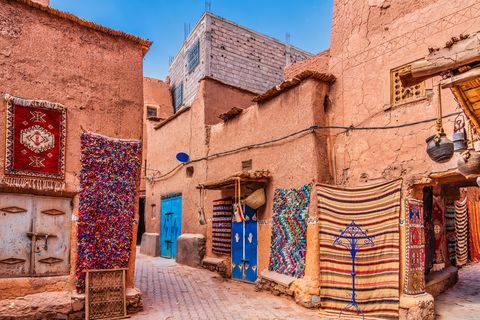Covoare și covoare handmade din Maroc