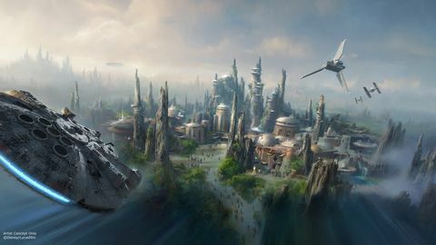 Parcul tematic Star Wars la Disney