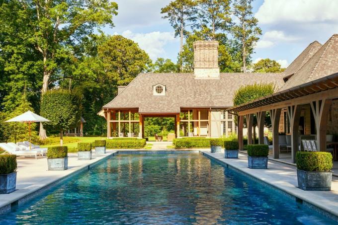 piscina proiectata de suzanne kasler cu arhitectul stan dixon living la piscina