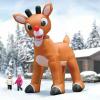 Acest gonflabil Rudolph gigant ar putea fi mai înalt decât casa ta