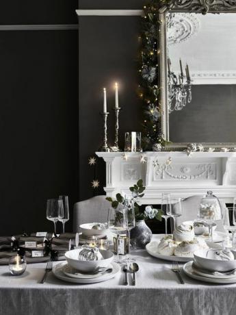 Masă de masa de Crăciun - Simplu și atemporal