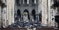 Ferestrele de trandafiri ale Notre-Dame sunt raportate în siguranță în urma incendiului de la Catedrală