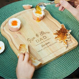 Tablă personalizată Dippy Egg „Rise And Shine”