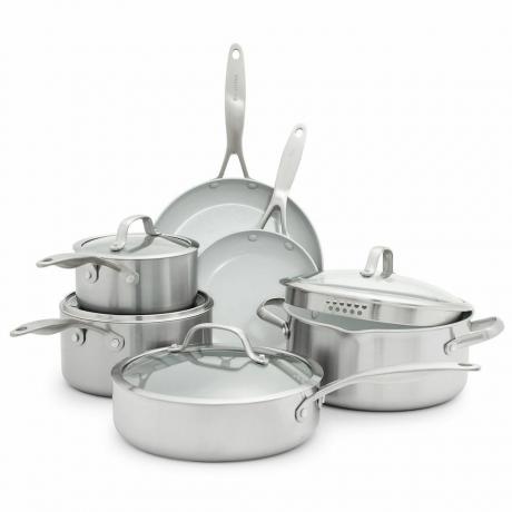 Venice Pro Tri-Ply Stainless Steel Healthy Ceramic Antiaderent