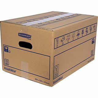Cutii din carton SmoothMove Heavy Duty, dublu, cu mânere, 10 pachete