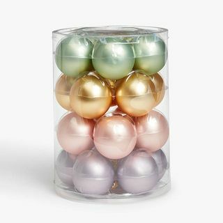 John Lewis Luxe City Baubles, pasteluri