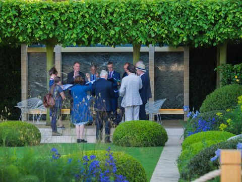 Judecători la RHS Chelsea Flower Show 2014