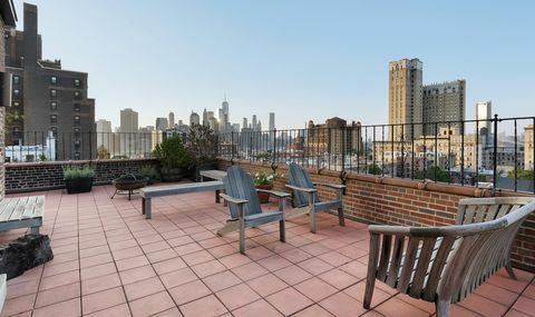 Bjork brooklyn fotografie penthouse balcon