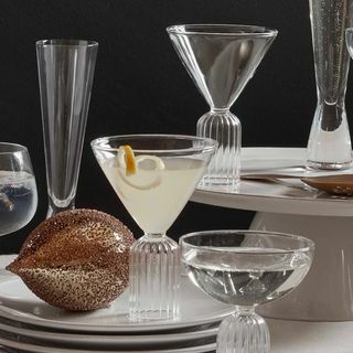 Set de 2 pahare Cinco Martini