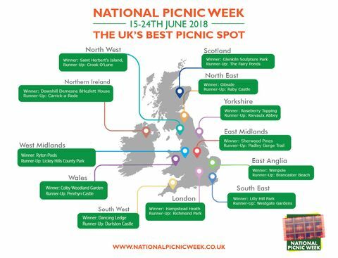 Cele mai bune locuri de picnic din Marea Britanie - National Picnic Week