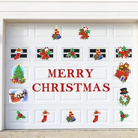 Crăciun Fericit Magneți uși de garaj