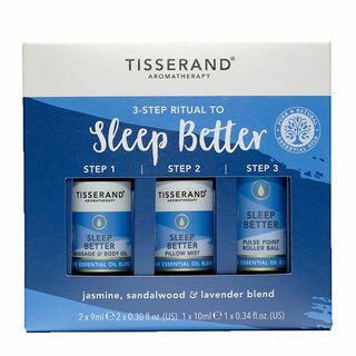 Ritual în trei trepte de aromaterapie Tisserand pentru a dormi mai bine 3 x 10ml