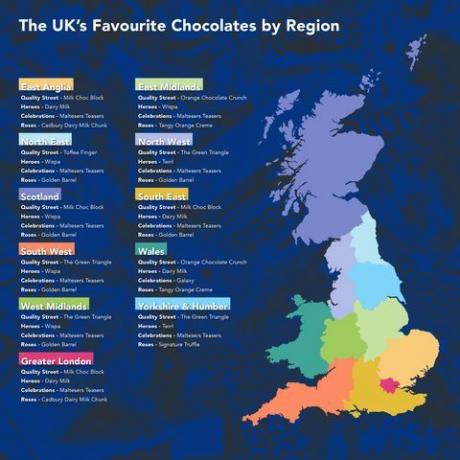 Ciocolata de Crăciun preferată din Marea Britanie este Maltesers Teaser