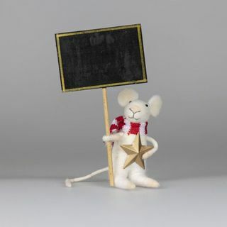 Mouse din pâslă cu tablă