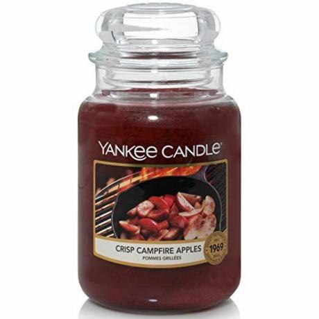 Lumânare Yankee Candle Crisp Foc de Tabără Mere Borcane Mari