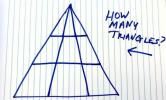 Câte triunghiuri vezi