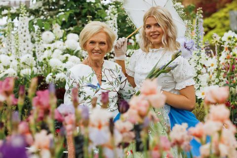 Mary Berry la Salonul de Flori din Chelsea