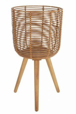 Sahara Faux Rattan Stand Planter