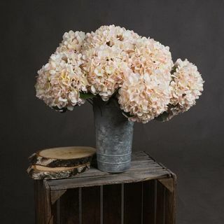 Floare de hortensie albă de toamnă (set de 3)